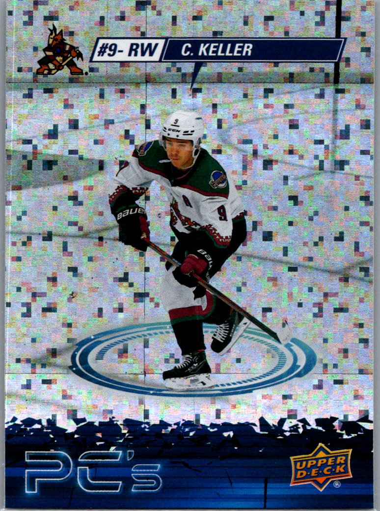 2023-24 Upper Deck - PC's Sparkle Clayton Keller #PC-3 front