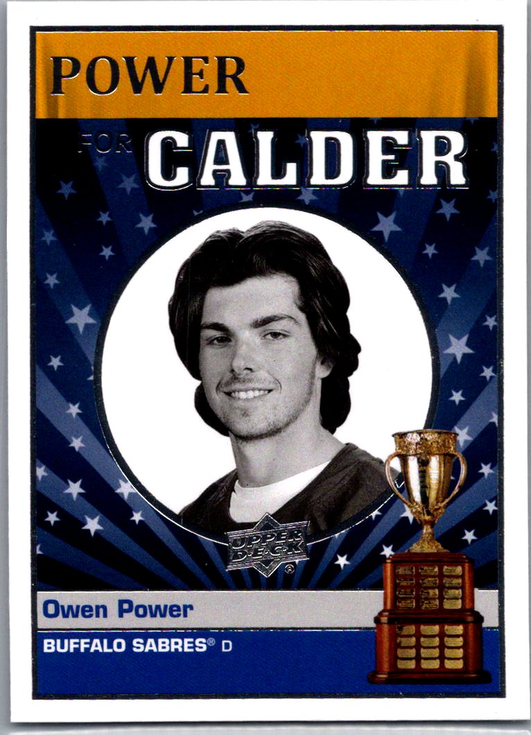 2022-23 Upper Deck - Calder Candidates Owen Power #CC-11 front