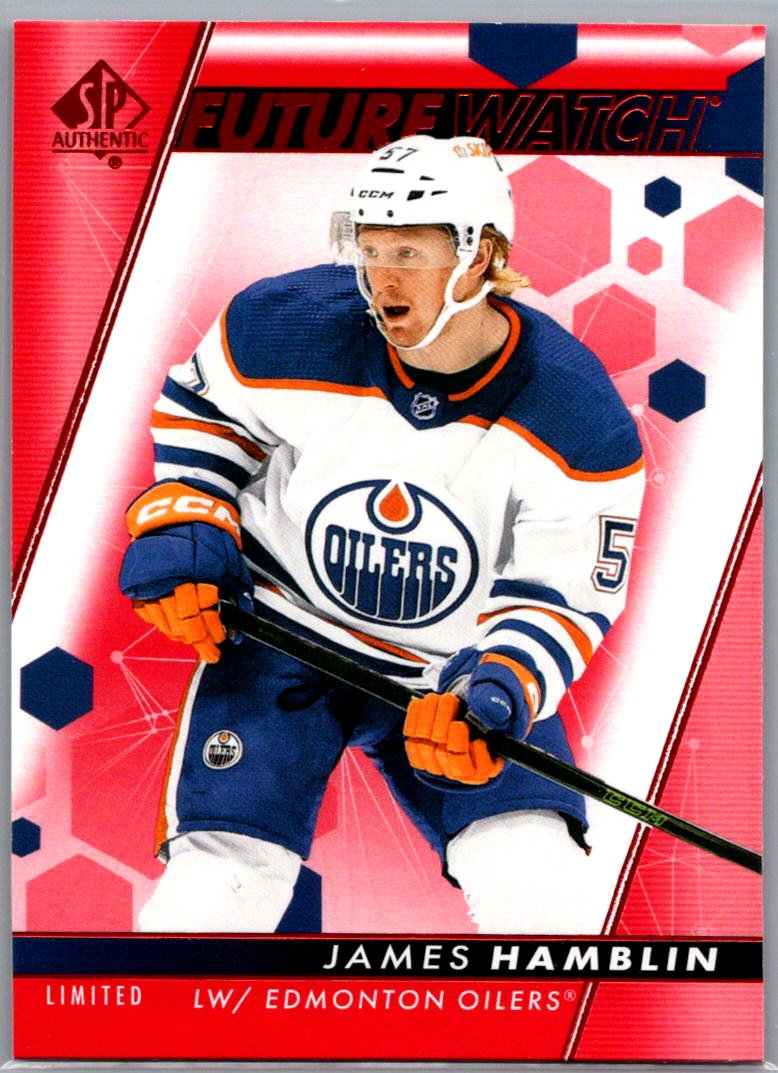 2022-23 SP Authentic - Limited Red James Hamblin #193 front