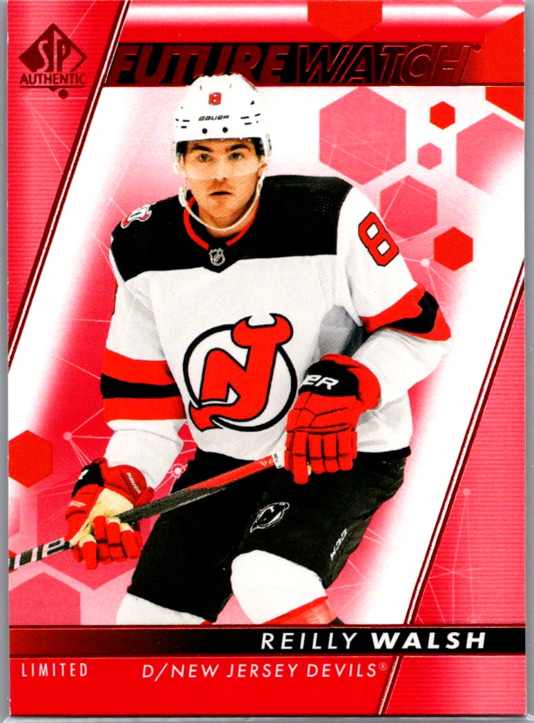 2022-23 SP Authentic - Limited Red Reilly Walsh #126 front