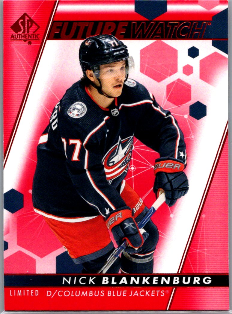 2022-23 SP Authentic - Limited Red Nick Blankenburg #161 front