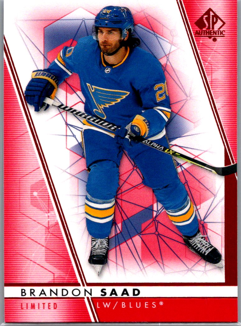 2022-23 SP Authentic - Limited Red Brandon Saad #41 front
