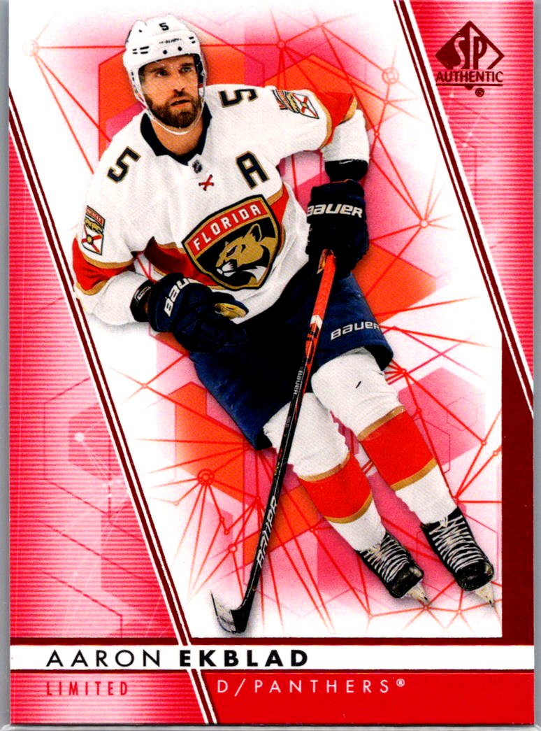 2022-23 SP Authentic - Limited Red Aaron Ekblad #5 front