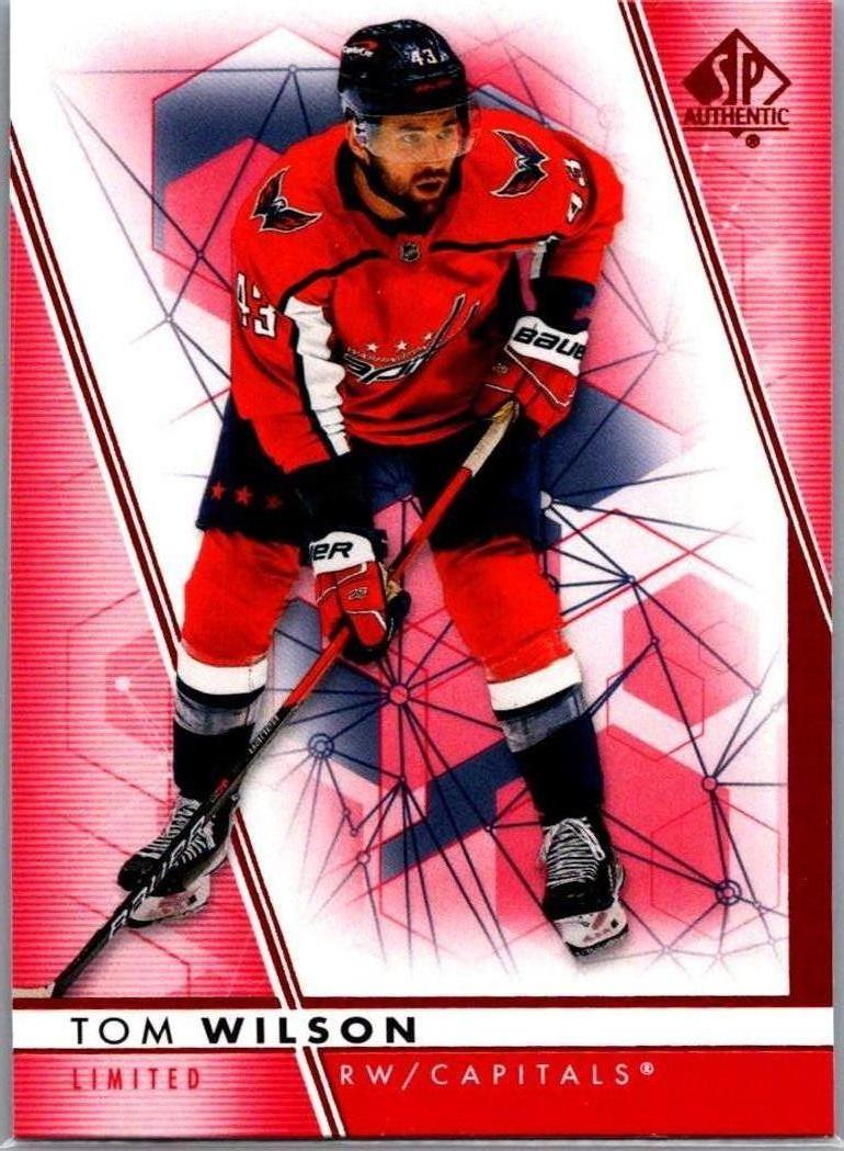 2022-23 SP Authentic - Limited Red Tom Wilson #85 front