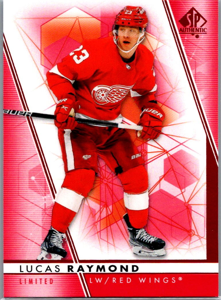2022-23 SP Authentic - Limited Red Lucas Raymond #23 front