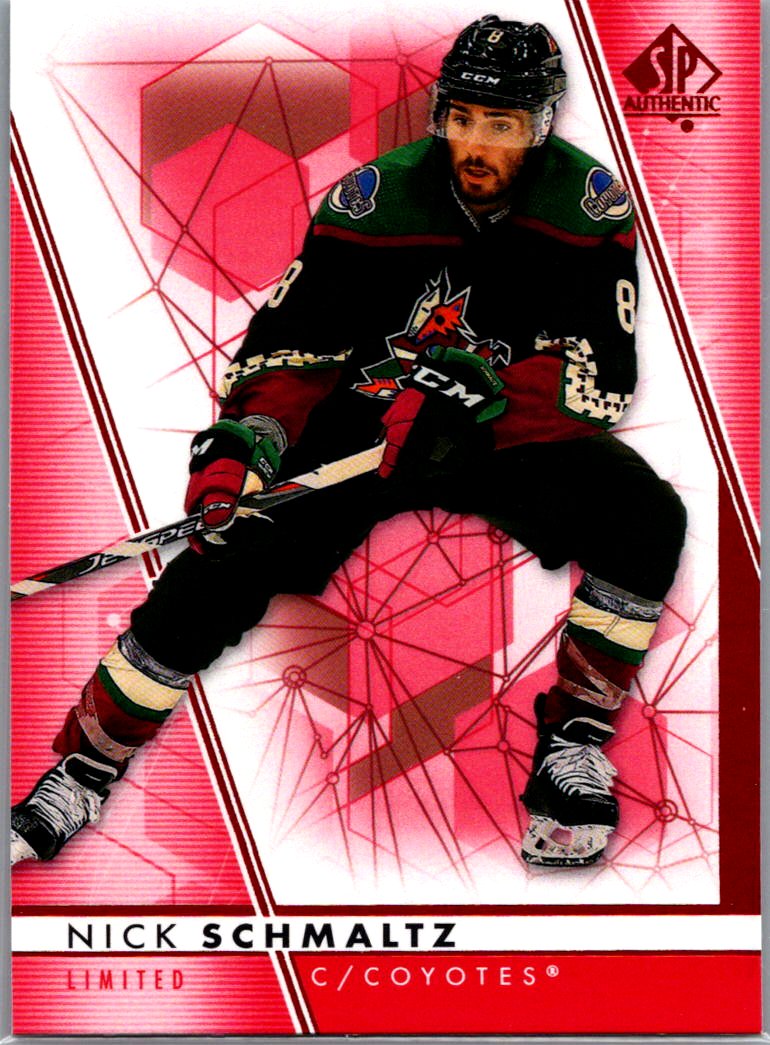 2022-23 SP Authentic - Limited Red Nick Schmaltz #6 front