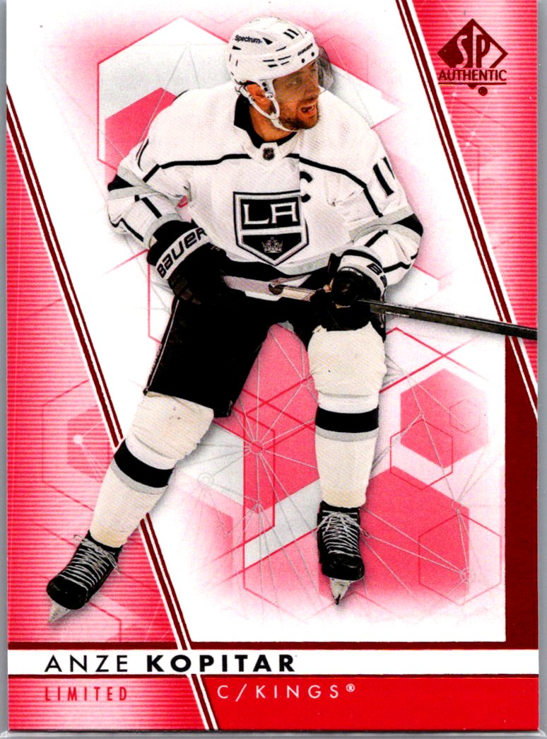 2022-23 SP Authentic - Limited Red Anze Kopitar #93 front