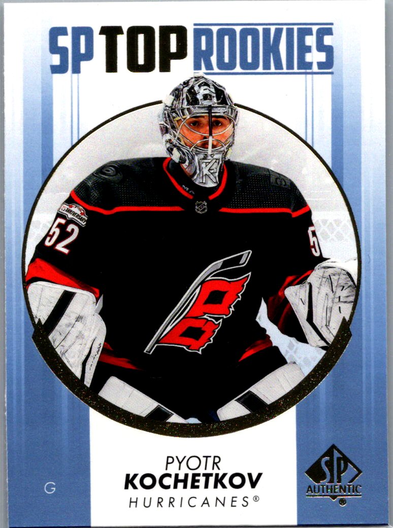 2022-23 SP Authentic - Top Rookies Blue Pyotr Kochetkov #TR-29 front