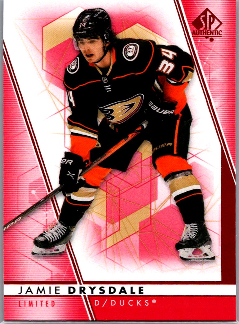 2022-23 SP Authentic - Limited Red Jamie Drysdale #4 front