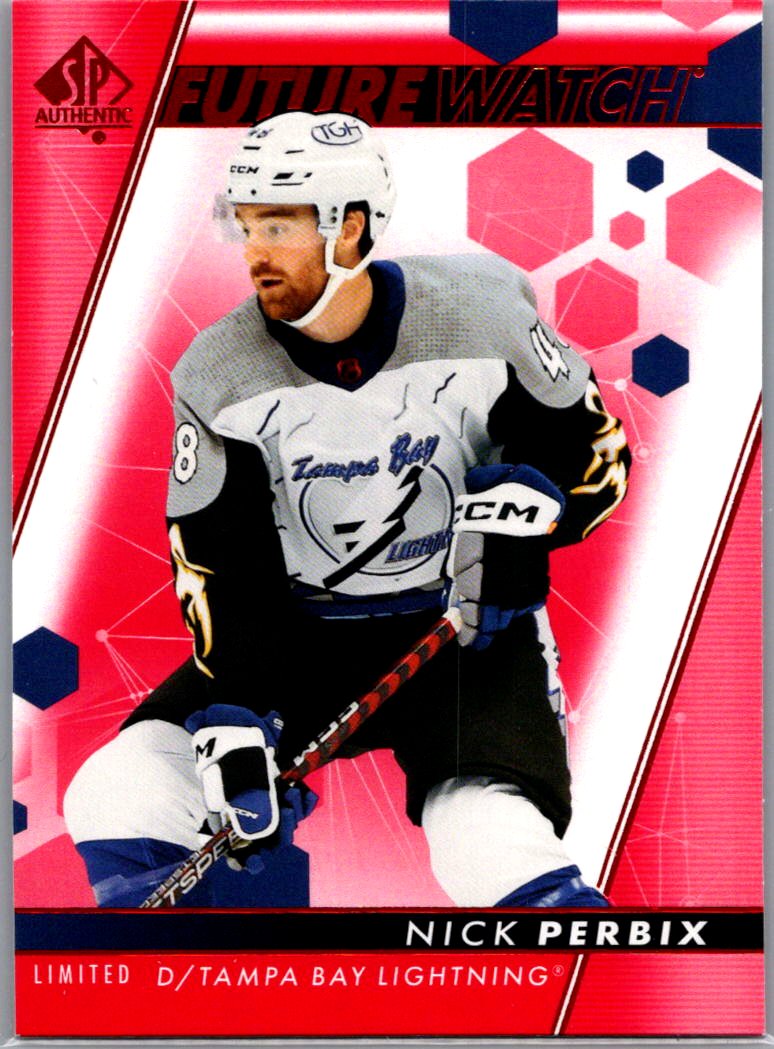 2022-23 SP Authentic - Limited Red Nick Perbix #156 front