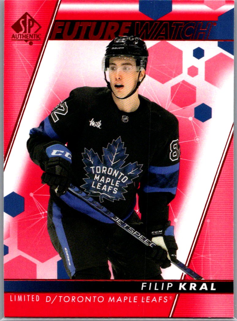 2022-23 SP Authentic - Limited Red Filip Kral #182 front