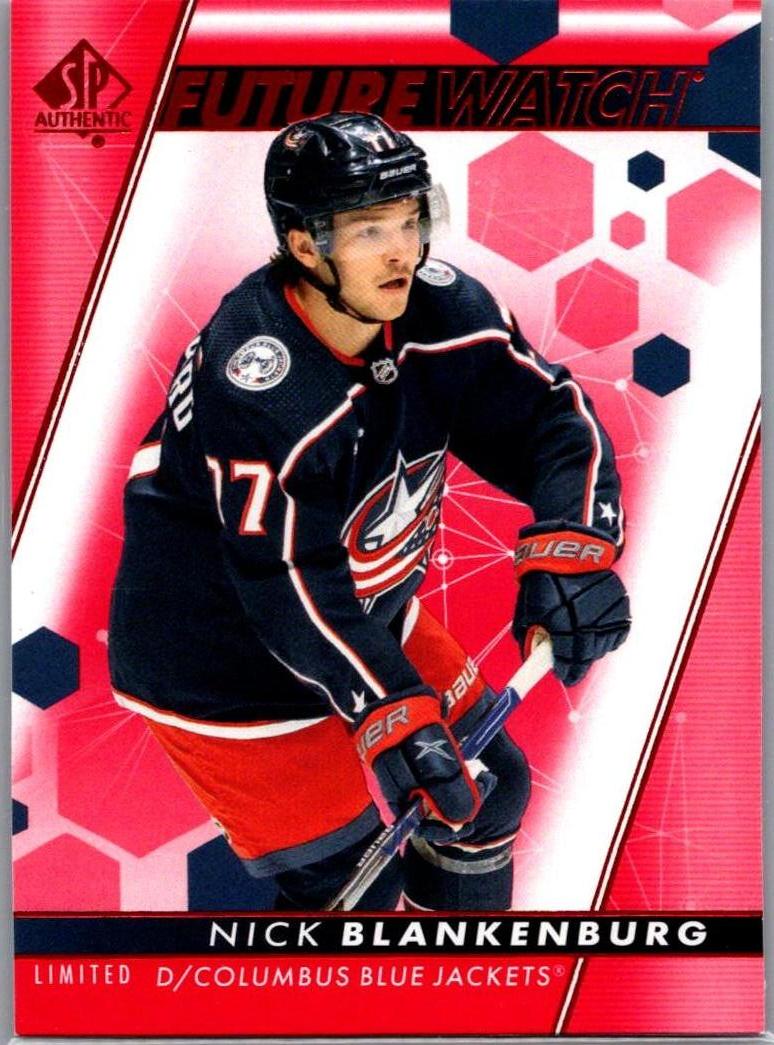 2022-23 SP Authentic - Limited Red Nick Blankenburg #161 front