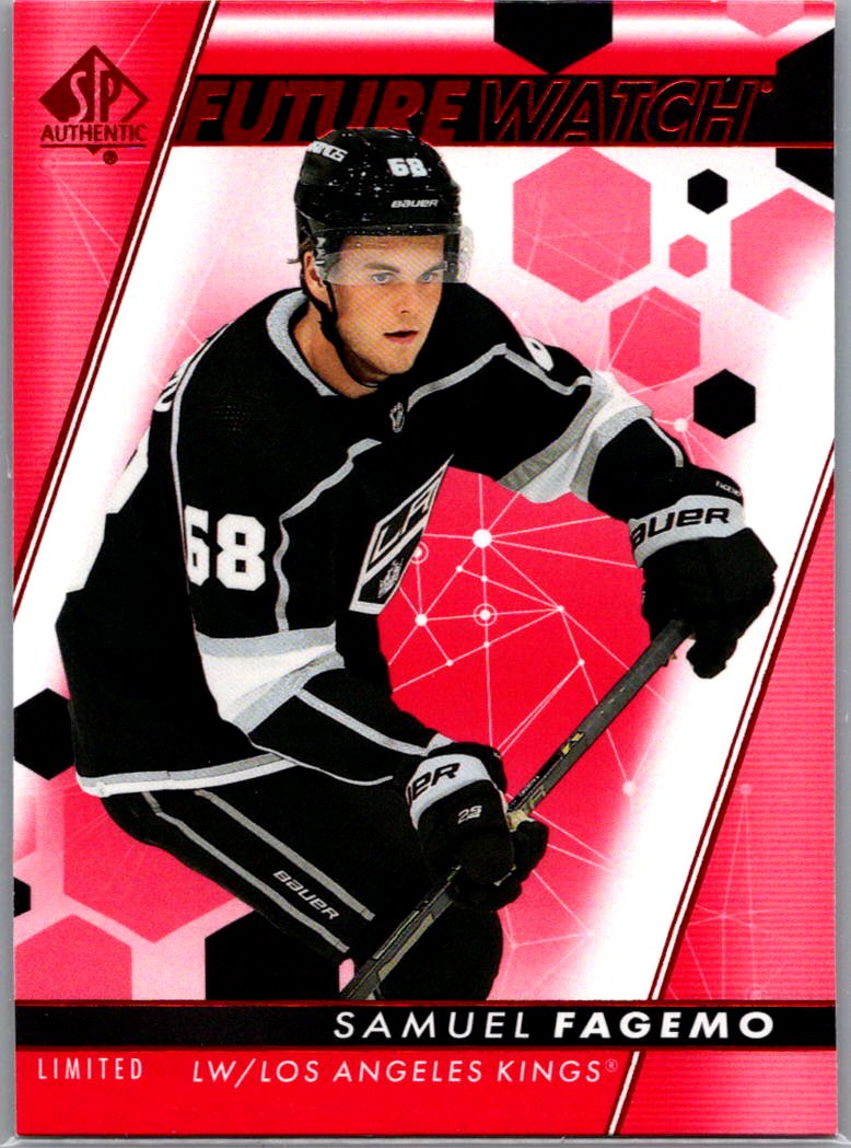 2022-23 SP Authentic - Limited Red Samuel Fagemo #132 front
