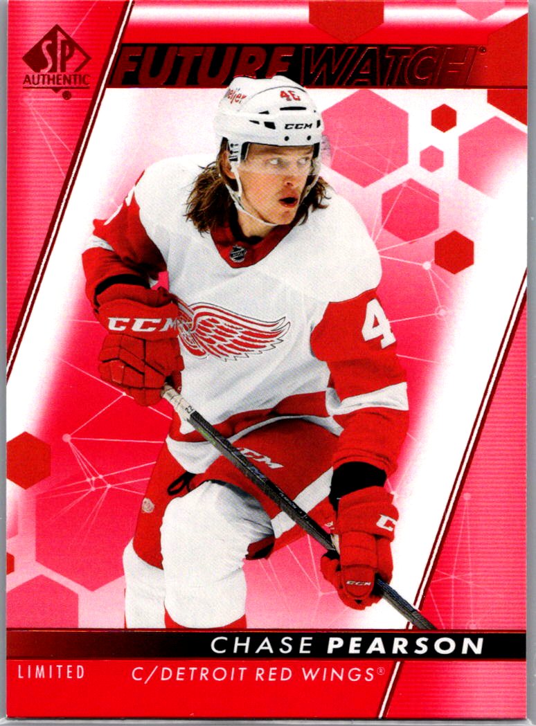 2022-23 SP Authentic - Limited Red Chase Pearson #137 front