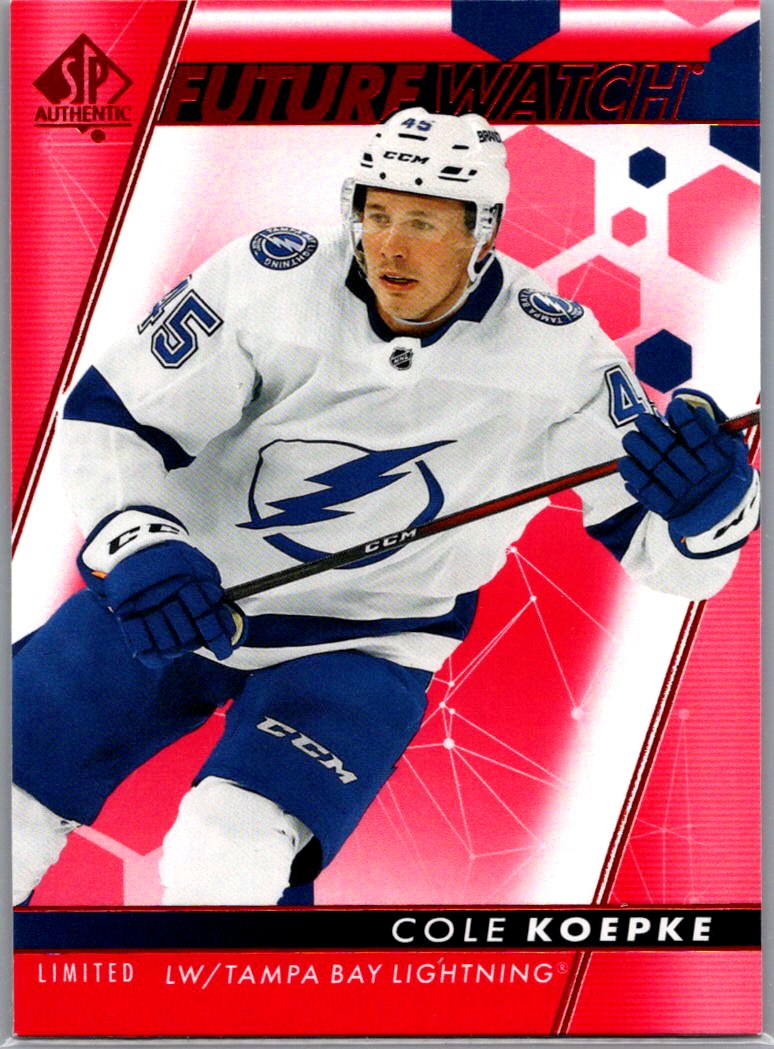 2022-23 SP Authentic - Limited Red Cole Koepke #153 front