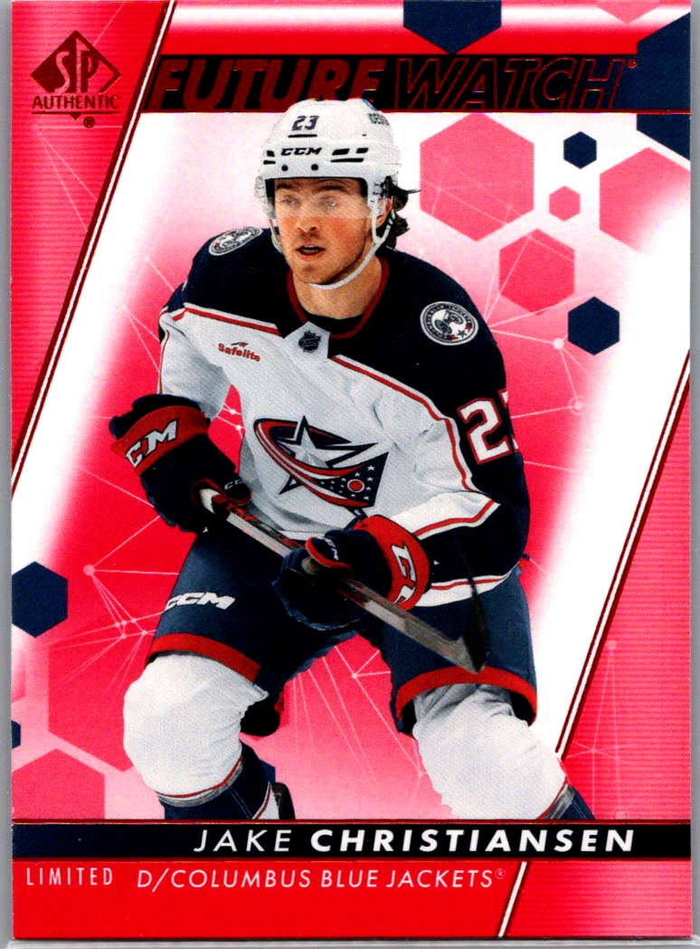 2022-23 SP Authentic - Limited Red Jake Christiansen #160 front