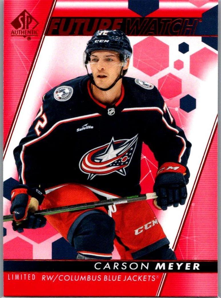 2022-23 SP Authentic - Limited Red Carson Meyer #179 front