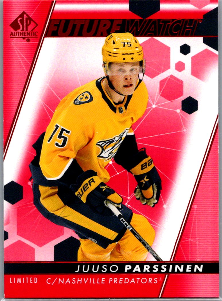 2022-23 SP Authentic - Limited Red Juuso Parssinen #172 front