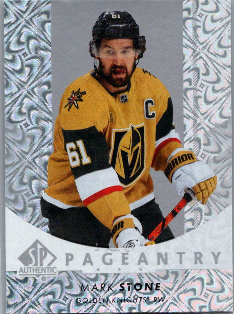 2022-23 SP Authentic - Pageantry Mark Stone #P-30 front