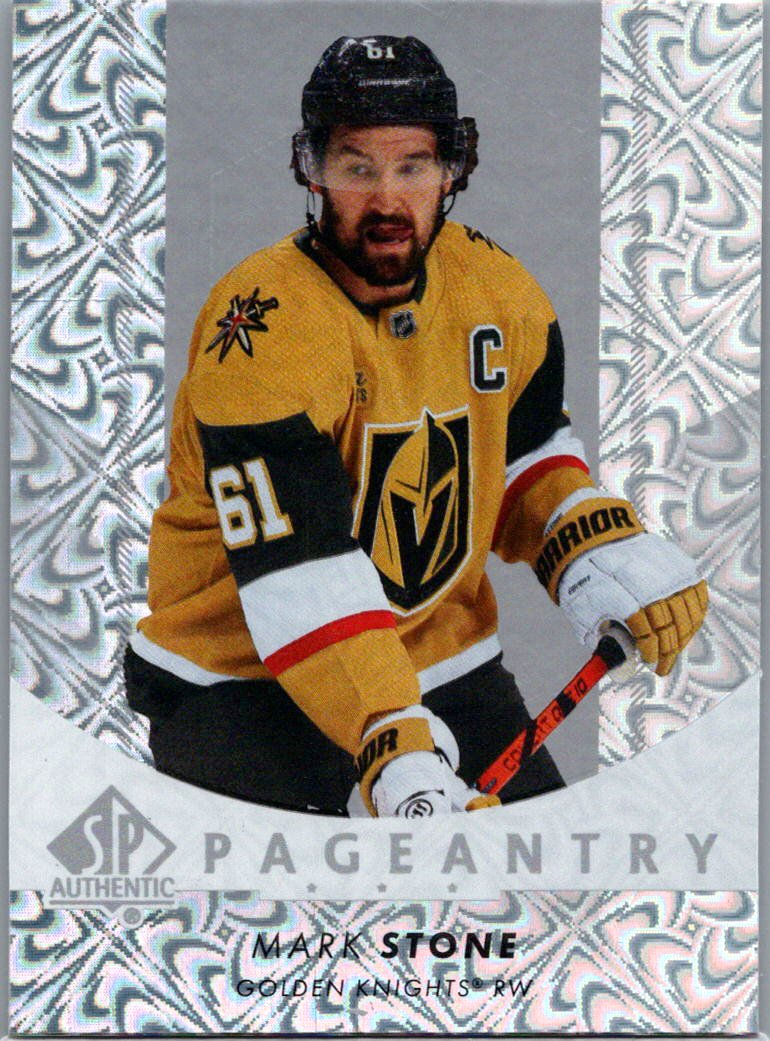 2022-23 SP Authentic - Pageantry Mark Stone #P-30 front