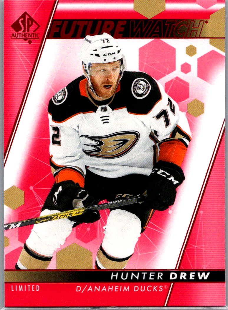 2022-23 SP Authentic - Limited Red Hunter Drew #139 front