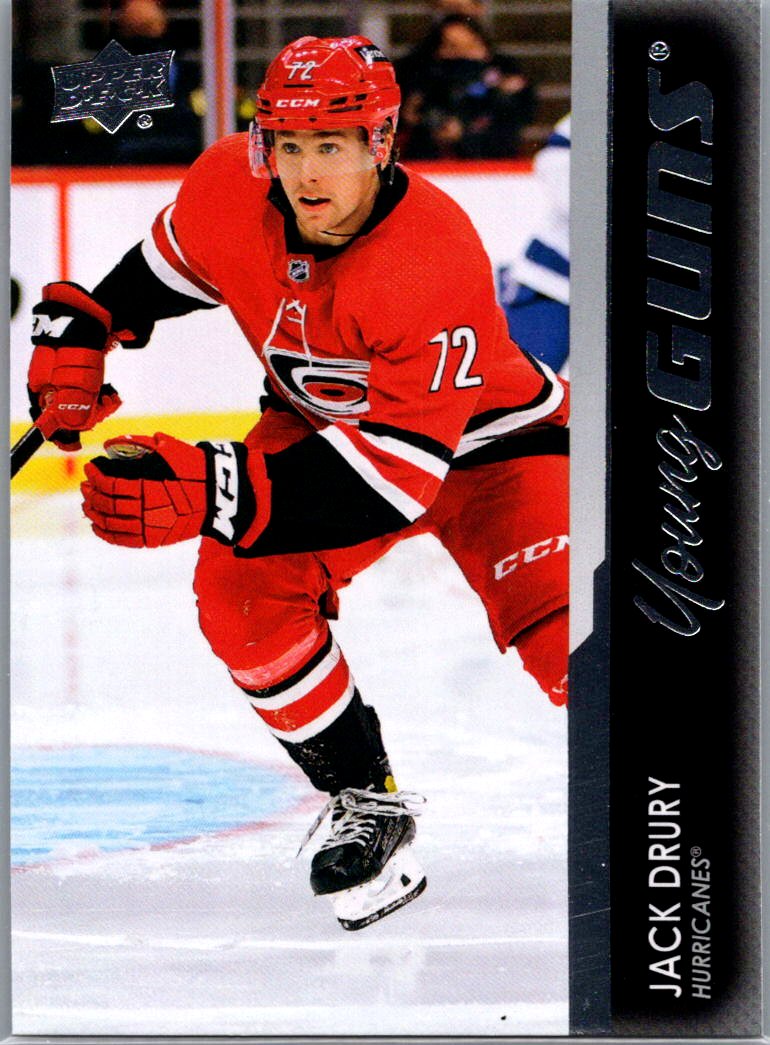 2021-22 Upper Deck Jack Drury #731 RC front