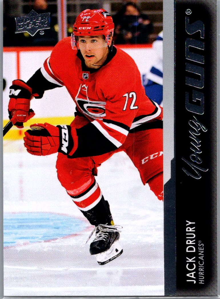2021-22 Upper Deck Jack Drury #731 RC front