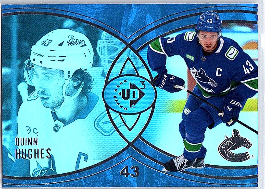 2025-26 Upper Deck - UD3 Quinn Hughes #UD3-17 front