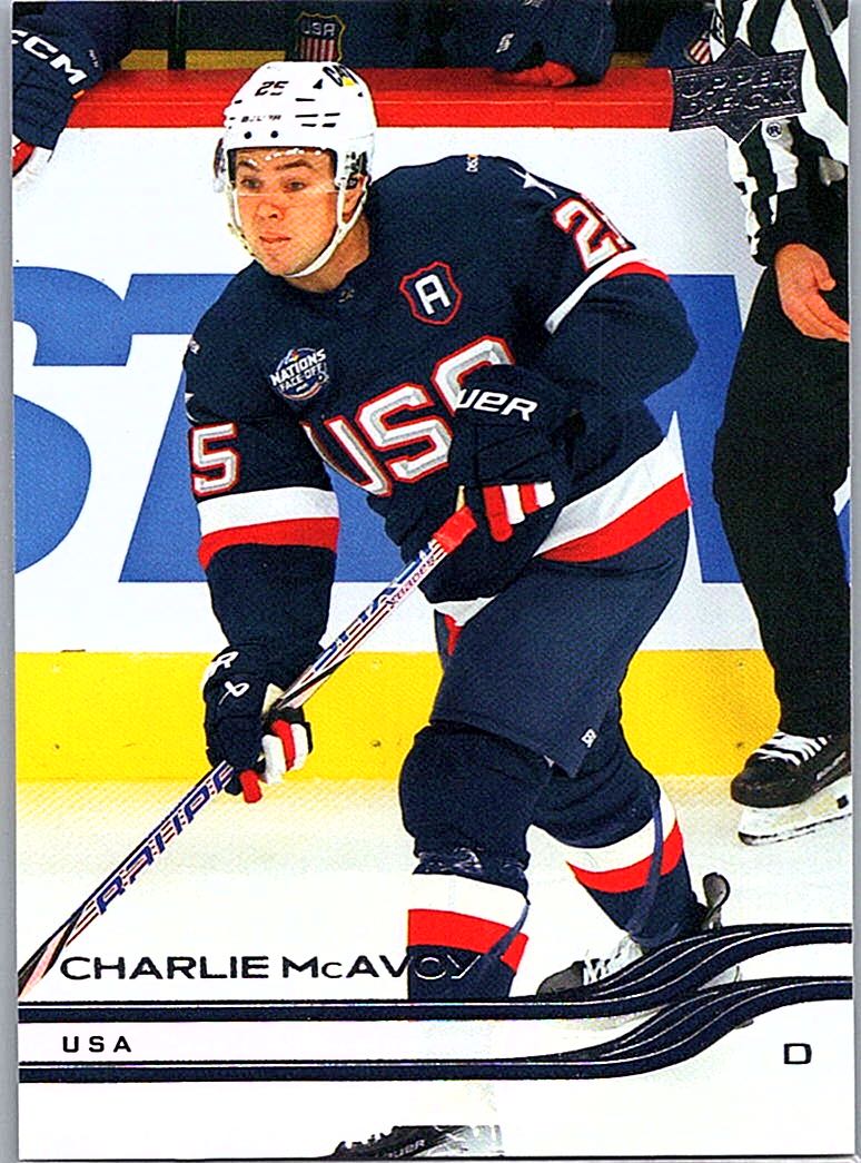 2025-26 Upper Deck Charlie McAvoy #688 front