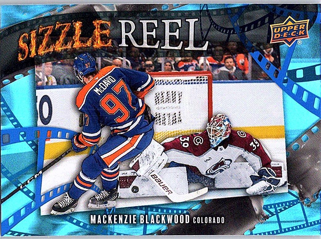 2025-26 Upper Deck - Sizzle Reel Mackenzie Blackwood #SR-71 front