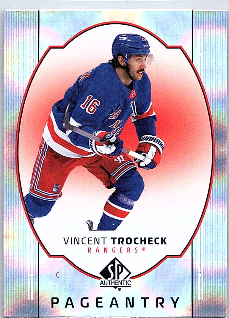 2025-26 SP Authentic - Pageantry Vincent Trocheck #P-50 front