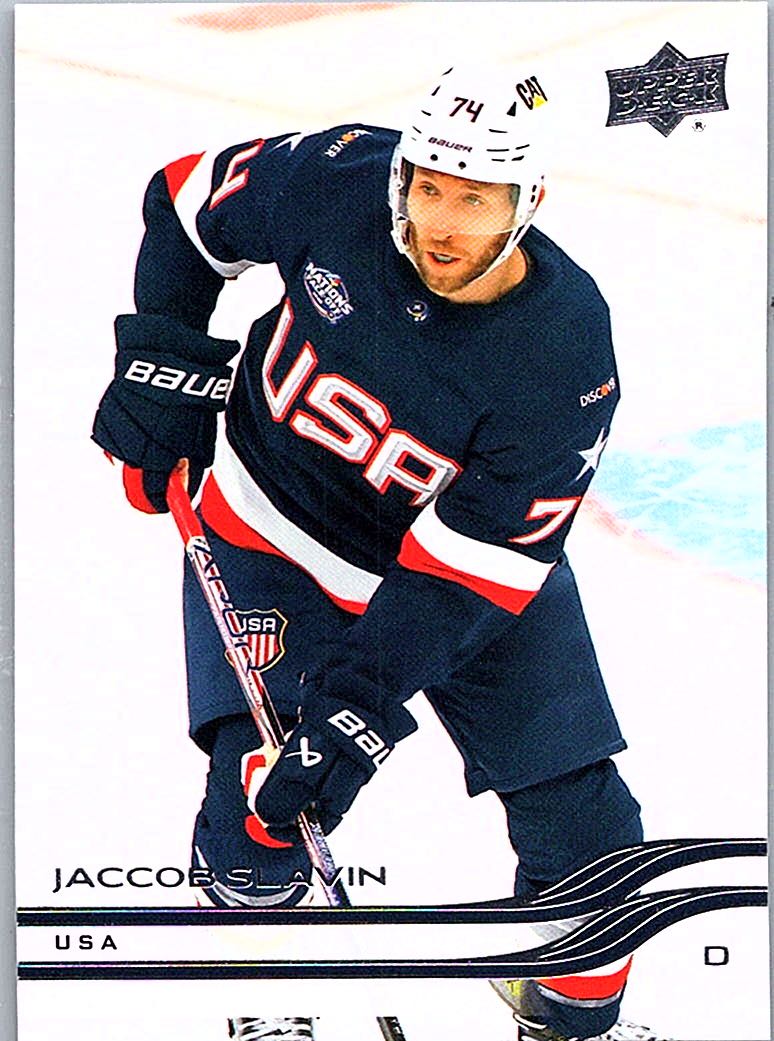 2025-26 Upper Deck Jaccob Slavin #692 front