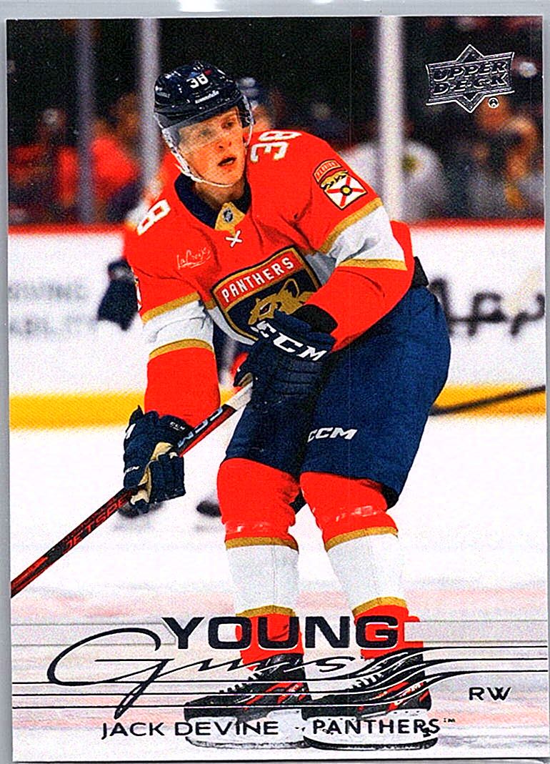 2025-26 Upper Deck Jack Devine #715 RC front