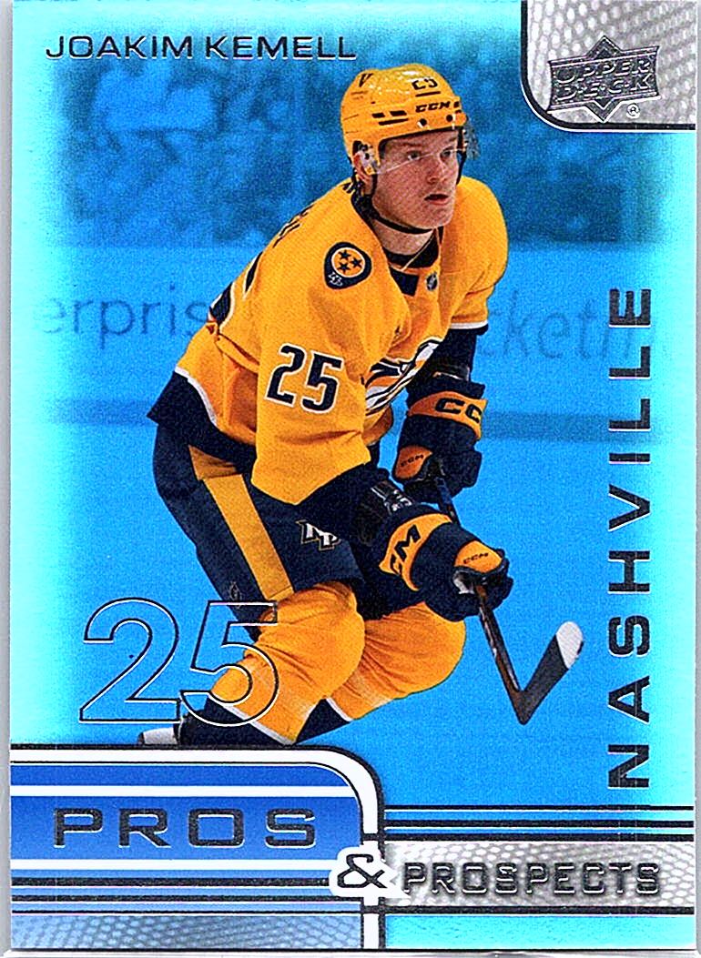 2025-26 Upper Deck - Pros and Prospects Joakim Kemell #PP-14 front
