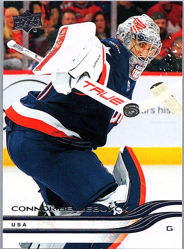 2025-26 Upper Deck Connor Hellebuyck #686 front