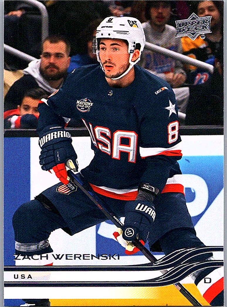 2025-26 Upper Deck Zach Werenski #697 front