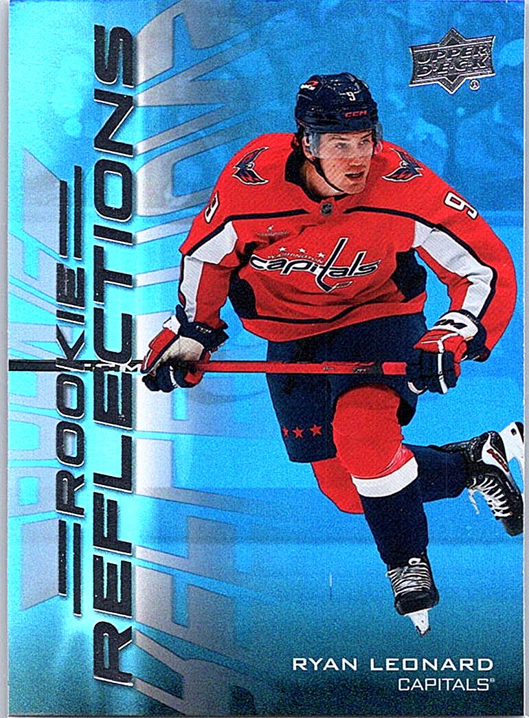 2025-26 Upper Deck - Rookie Reflections Ryan Leonard #RR-11 front