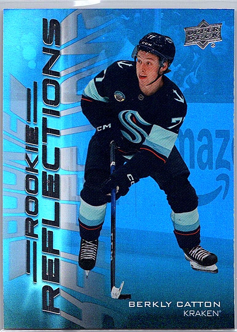 2025-26 Upper Deck - Rookie Reflections Berkly Catton #RR-21 front