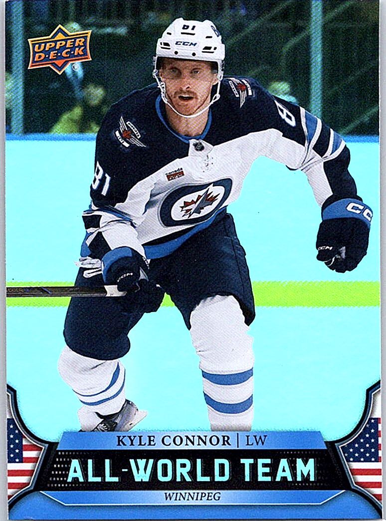 2025-26 Upper Deck - All-World Team Kyle Connor #AWT-5 front