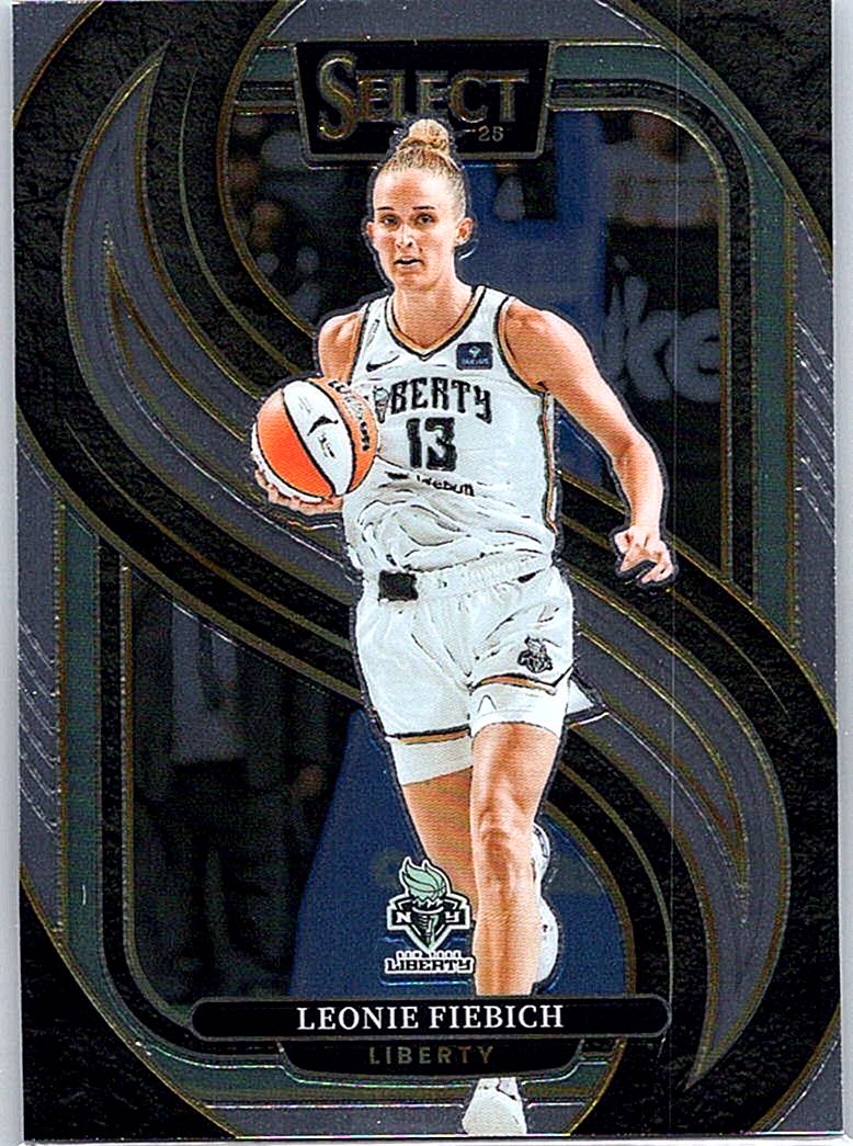 2025 Panini Select WNBA Leonie Fiebich #199 front
