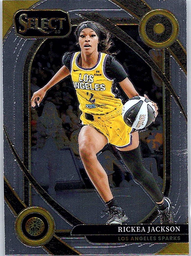 2025 Panini Select WNBA Rickea Jackson #204 front