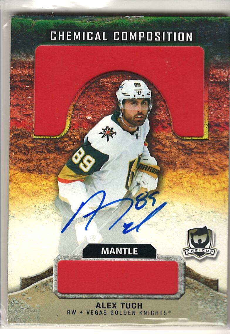 2020-21 Upper Deck The Cup - Chemical Composition Mantle Autographs Alex Tuch #CC-AT AU front