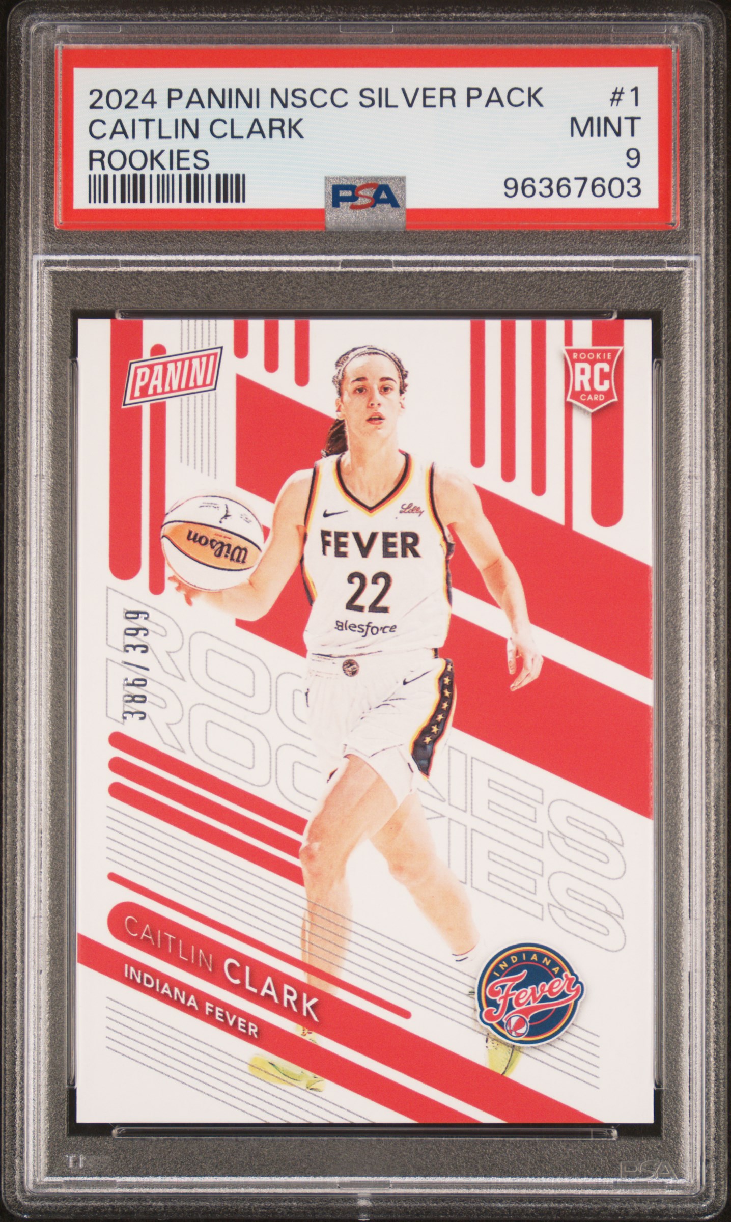 2024 Panini National Sports Collectors Convention Wrapper Redemption - Rookies Caitlin Clark #RC1 SN399 front