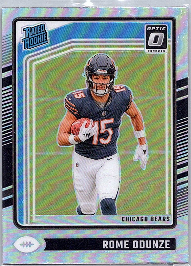 2024 Donruss Optic - Holo Rome Odunze #286 front