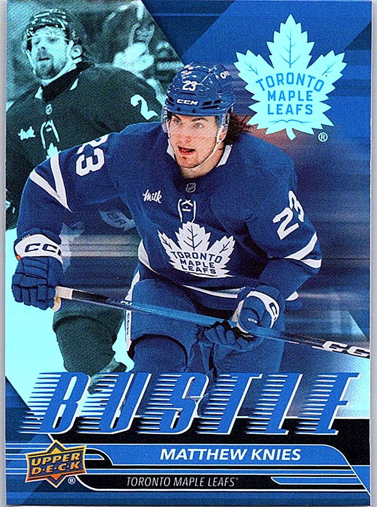 2025-26 Upper Deck - Bustle Matthew Knies #B-4 front