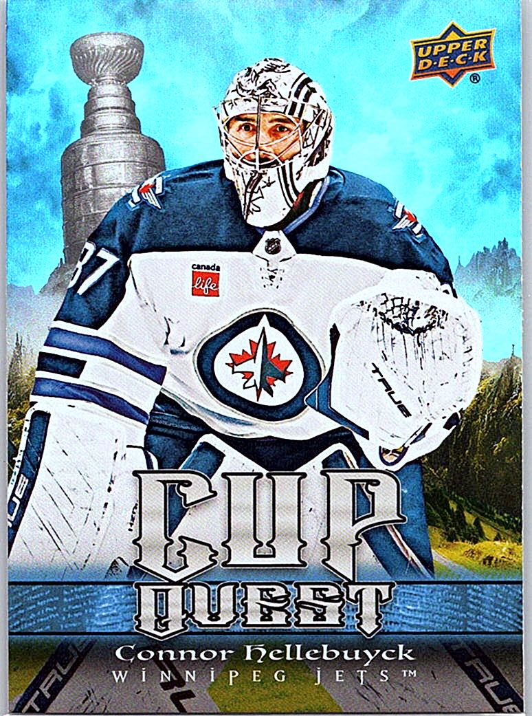 2025-26 Upper Deck - Cup Quest Connor Hellebuyck #CQ-10 front