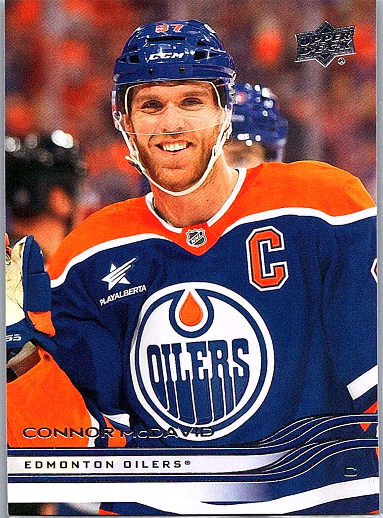 2025-26 Upper Deck Connor McDavid #63 front