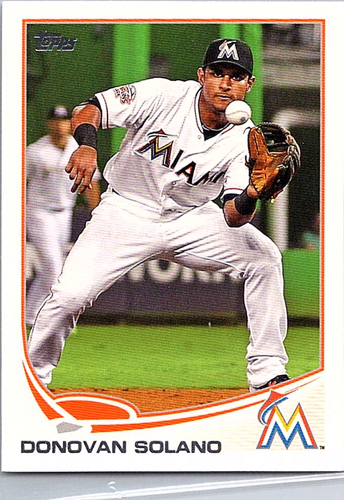 2013 Topps Mini Donovan Solano #543 front