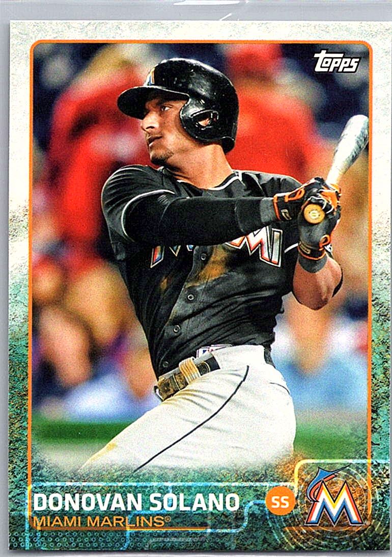 2015 Topps Miami Marlins Donovan Solano #MM15 front