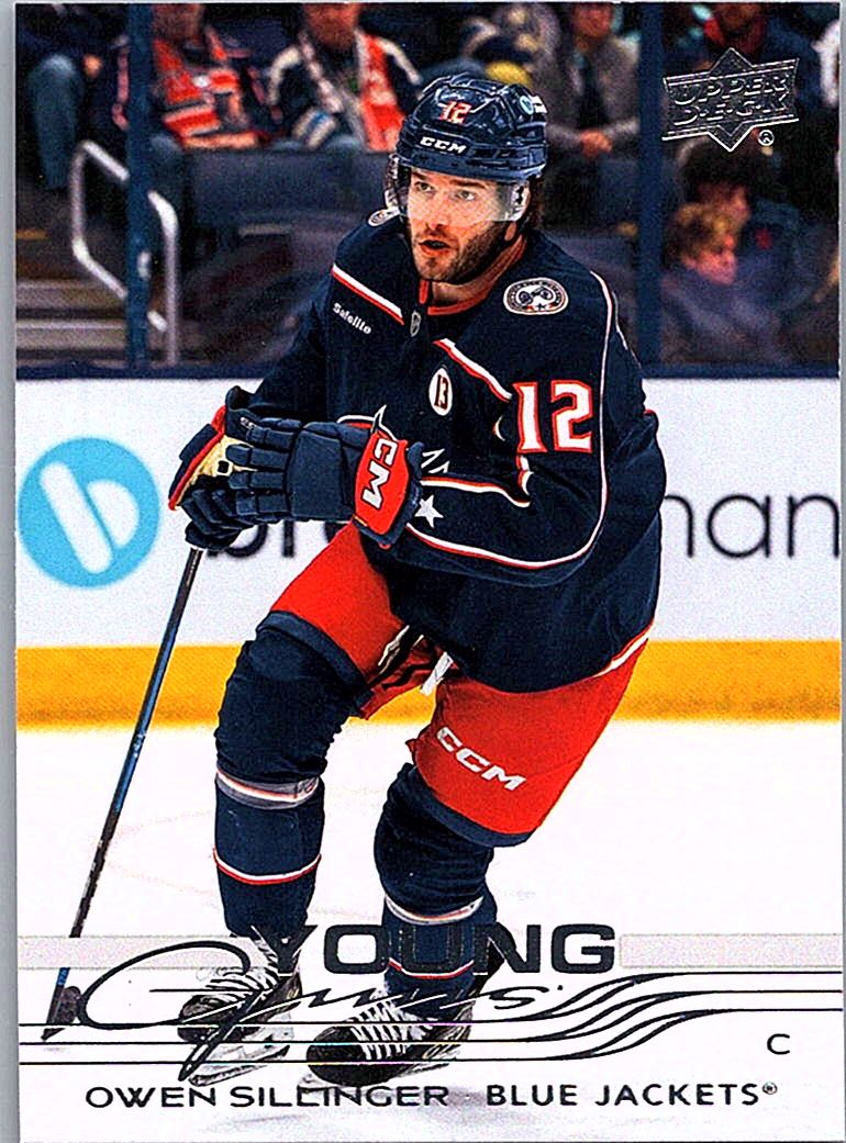 2025-26 Upper Deck Owen Sillinger #227 RC front